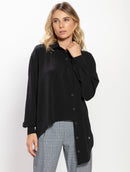 Camisa Urbanity manga longa assimétrica