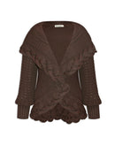 Casaco em algodão com detalhe em tranças e mangas de cava posta Urbanity