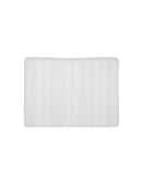 Capa em algodão para travesseiro com tecimento em tranças Biamar Home