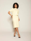 Blusa em algodão com trama detalhada Biamar