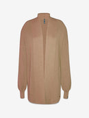 Casaco alongado em algodão com bolsos e mangas de cava quadrada Biamar