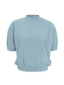 Blusa em algodão com trama detalhada Biamar