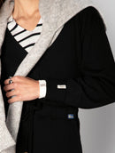 Casaco com fechamento em botão aBenção