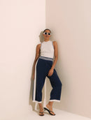 Regata canelada com detalhe de cava Biamar