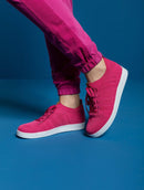 Tênis floripa em malha com textura, cadarço e solado baixo Biamar