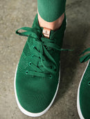 Tênis floripa em malha com textura, cadarço e solado baixo Biamar