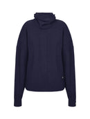 Blusa canelada com gola removível e mangas de cava quadrada Biamar