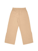 Calça reta com fendas e elástico Biamar