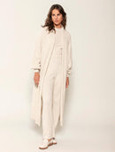 Casaco longo e canelado Biamar