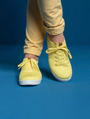 Tênis floripa em malha com textura, cadarço e solado baixo Biamar