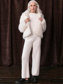 Calça em algodão com textura Biamar