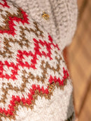 Manta com padronagem geométrica aBenção