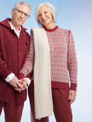 Manta unissex em tricô com textura Biamar