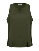 Regata de gola redonda com recorte e fendas Biamar