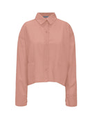 Camisa mullet em algodão com botões e mangas de cava posta Biamar