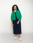 Camisa mullet em algodão com botões e mangas de cava posta Biamar