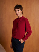 Regata em fio pluma canelada e com gola rolê Biamar