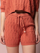 Bermuda em algodão com amarração e cordão ajustável Urbanity