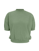 Blusa em algodão com trama detalhada Biamar