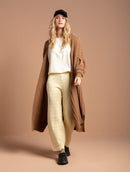 Calça em algodão com textura Biamar