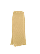 Saia envelope em algodão com trama detalhada Biamar