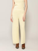 Calça em algodão com textura Biamar