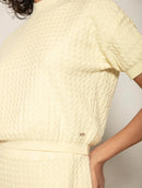 Blusa em algodão com trama detalhada Biamar