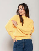 Blusa de gola média e mangas de cava quadrada com tranças Urbanity