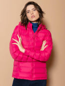 Jaqueta com capuz removível, bolsos e mangas de cava posta Biamar Outlet