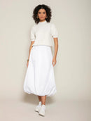 Blusa em algodão com trama detalhada Biamar