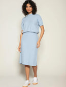 Blusa em algodão com trama detalhada Biamar