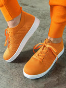 Tênis floripa em malha com textura, cadarço e solado baixo Biamar