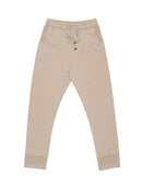 Calça em algodão com bolsos, cordão ajustável e barra mullet Biamar