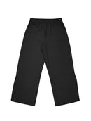 Calça reta com fendas e elástico Biamar