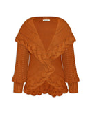 Casaco em algodão com detalhe em tranças e mangas de cava posta Urbanity