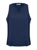 Regata de gola redonda com recorte e fendas Biamar