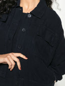 Jaqueta com botões, bolsos e mangas de cava quadrada Biamar