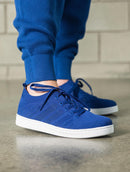 Tênis floripa em malha com textura, cadarço e solado baixo Biamar