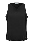 Regata de gola redonda com recorte e fendas Biamar