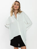 Camisa Urbanity manga longa assimétrica