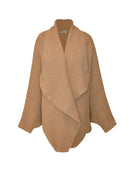 Capa com lapela alongada e sem fechamento Biamar