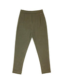 Calça em algodão com bolsos faca e barra mullet Biamar