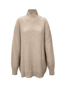 Blusa alongada com gola transpassada e mangas bufantes de cava quadrada Biamar