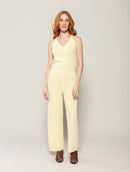 Calça em algodão com textura Biamar