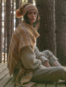 Manta com padronagem geométrica aBenção