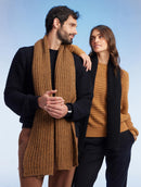 Manta unissex em tricô com textura Biamar