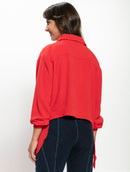 Camisa Urbanity manga longa assimétrica