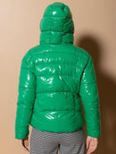 Jaqueta com capuz ajustável, bolsos e mangas de cava posta Biamar Out