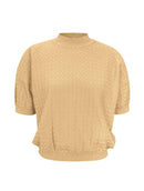 Blusa em algodão com trama detalhada Biamar