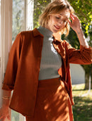 Camisa Urbanity mullet com fechamento em botões